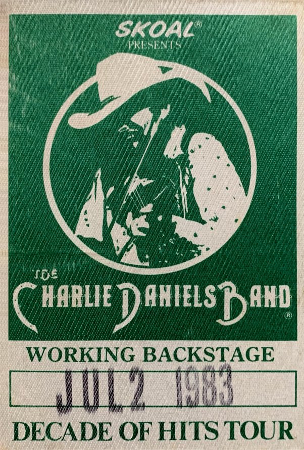 Stevie Ray Vaughan & Charlie Daniels Quinsippi Island, Quincy, IL