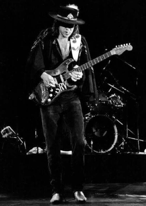 Stevie Ray Vaughan On Stage