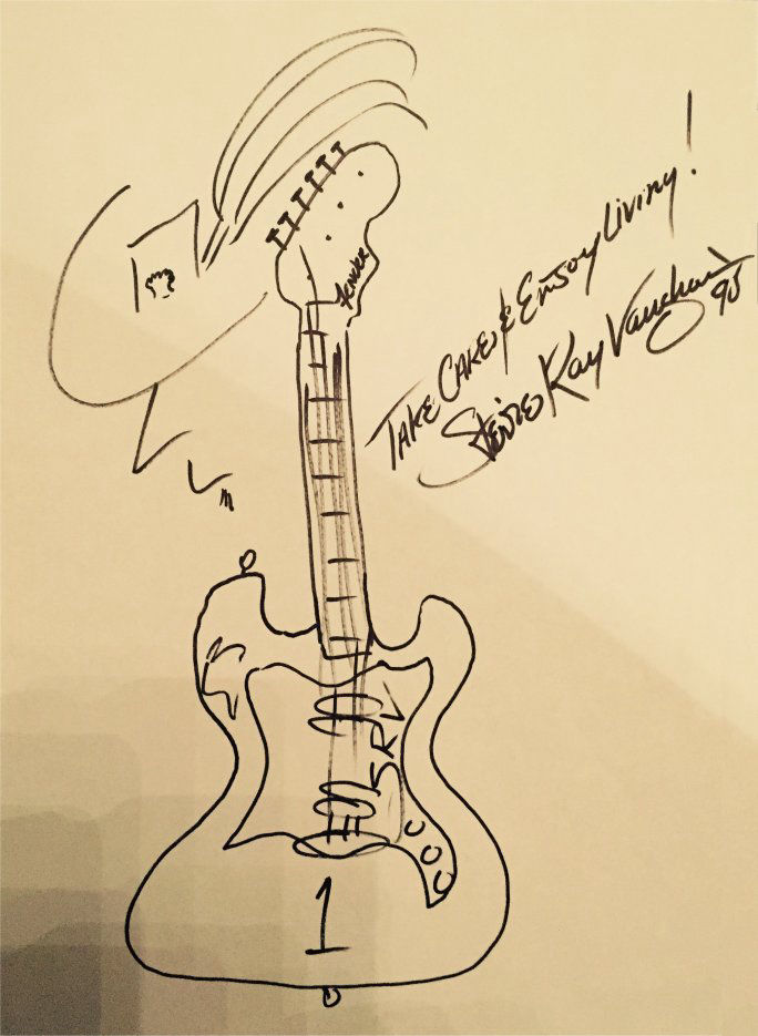 Stevie Ray Vaughan Autograph
