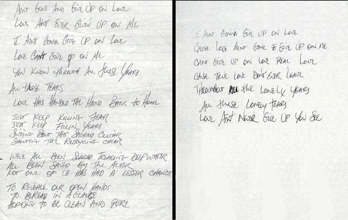Stevie Ray Vaughan - Ain't Gone 'N' Give Up On Love