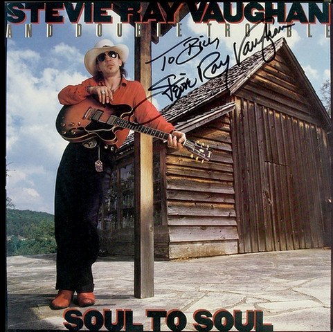 Stevie Ray Vaughan Autograph