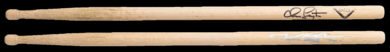 Chris Layton Signed Drum Sticks