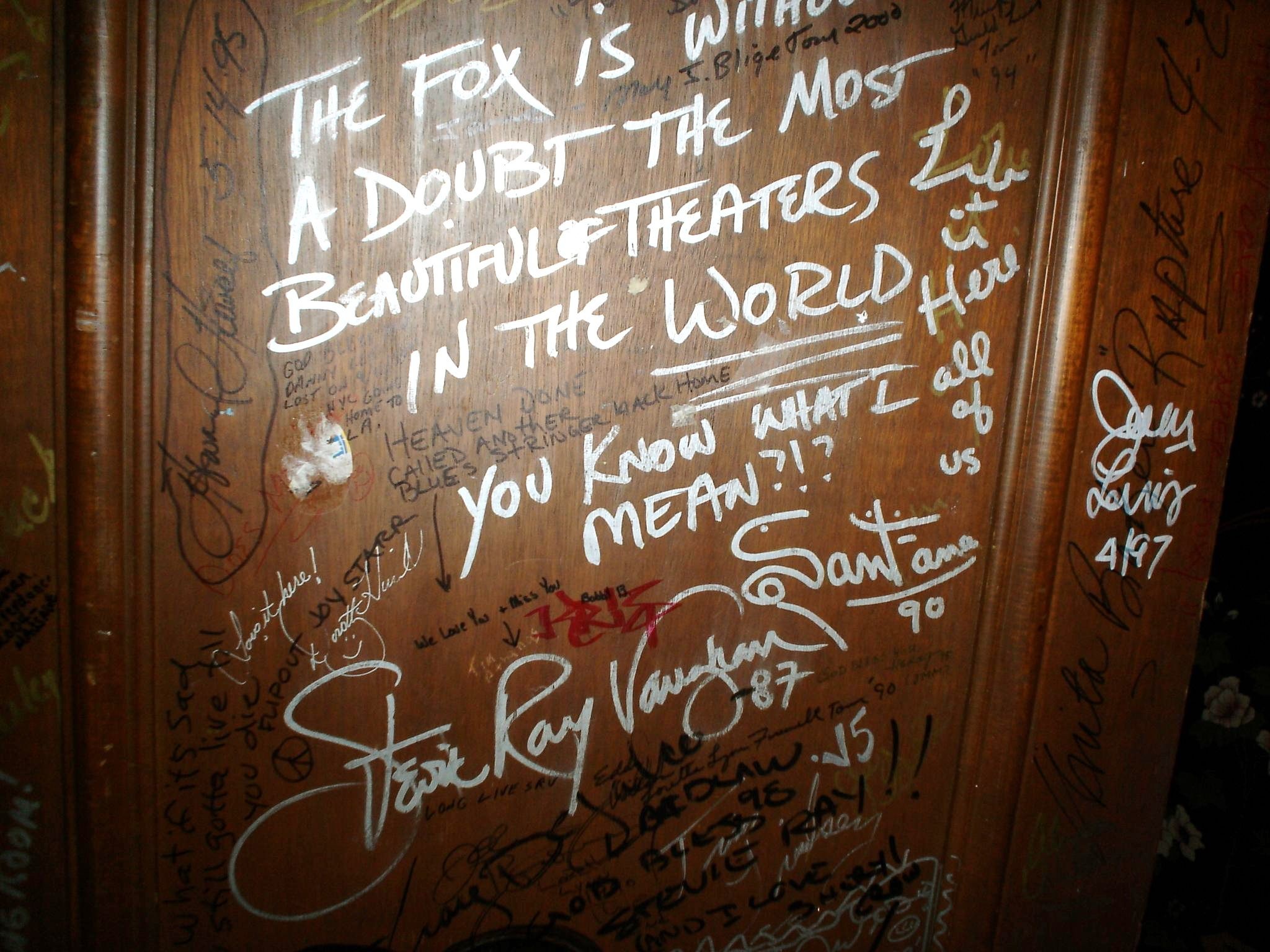 Stevie Ray Vaughan Autograph