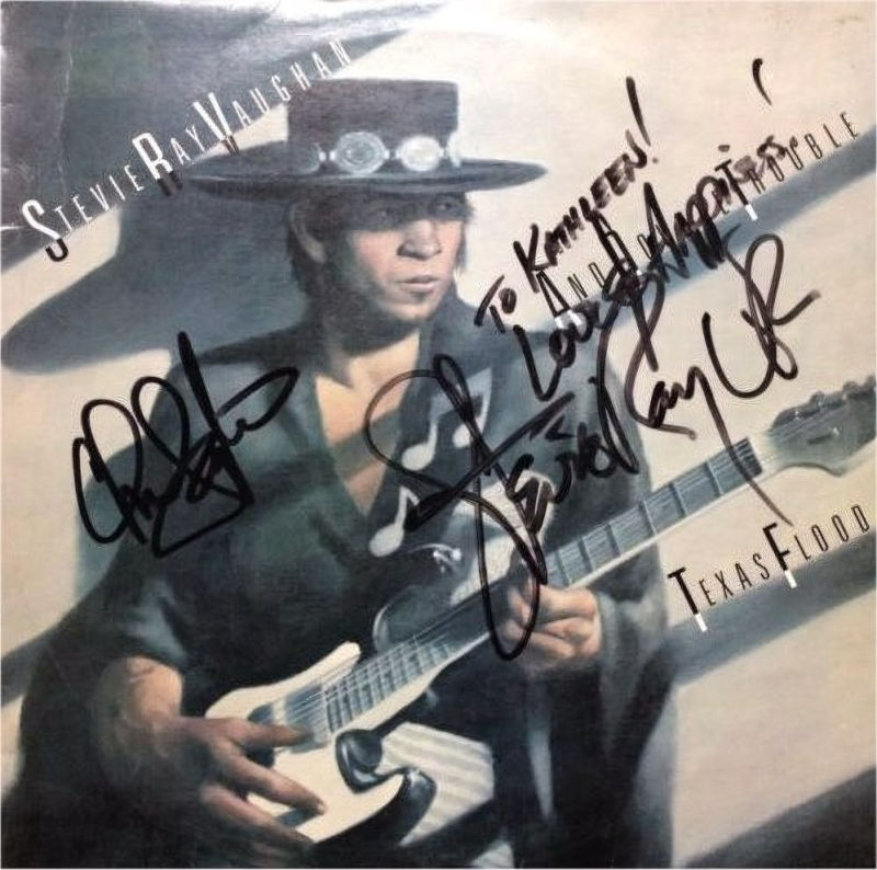 Stevie Ray Vaughan Autograph